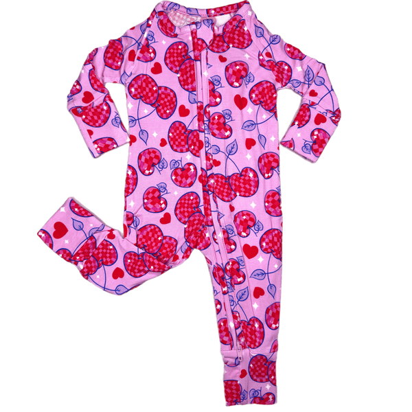 Texas Tushies Cherrylicious - Bamboo Viscose Zippies