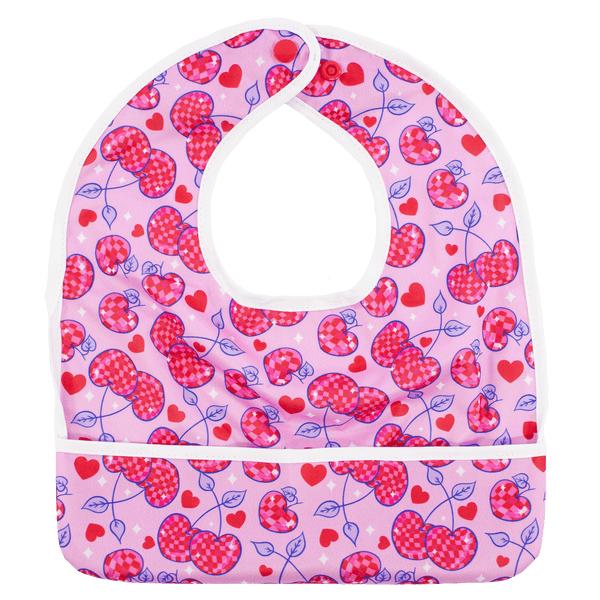 Texas Tushies Cherrylicious - The Flip Bib