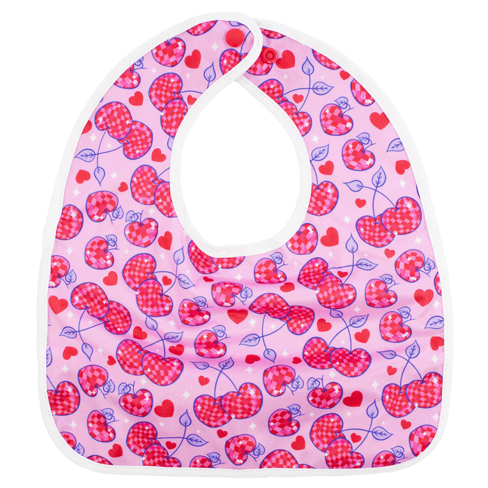 Texas Tushies Cherrylicious - The Flip Bib