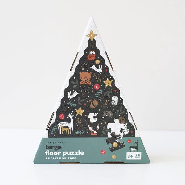 Wee Gallery Christmas Tree Floor Puzzle