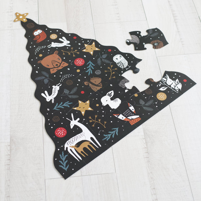 Wee Gallery Christmas Tree Floor Puzzle