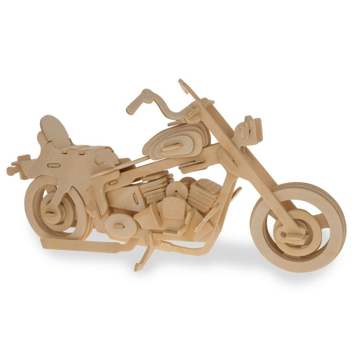 BestPysanky Motorcycle Model Kit Wooden 3D Puzzle