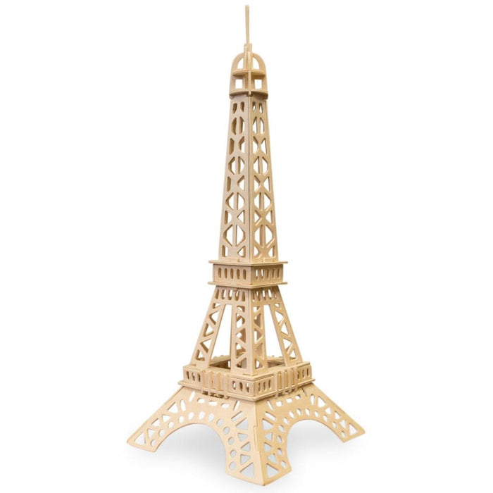 BestPysanky Eiffel Tower Model Kit Wooden 3D Puzzle