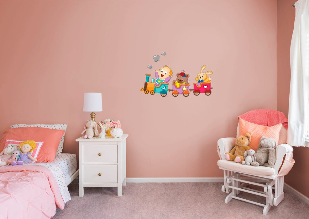 Fathead Nursery:  Happy Kid Icon        -   Removable Wall   Adhesive Decal