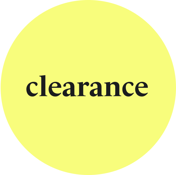 clearance event up to 75% off