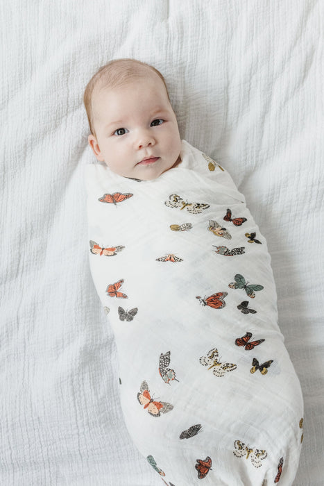 Clementine Kids Butterfly Migration Swaddle