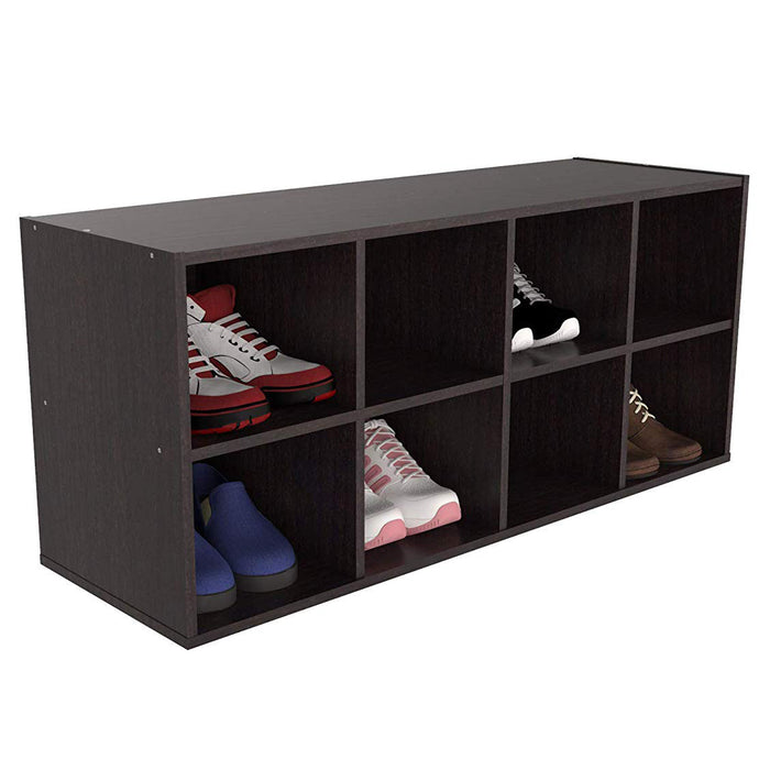 ClosetMaid 5081 8 Box Stylish Closet Shoe Organizing Storage Station, Espresso