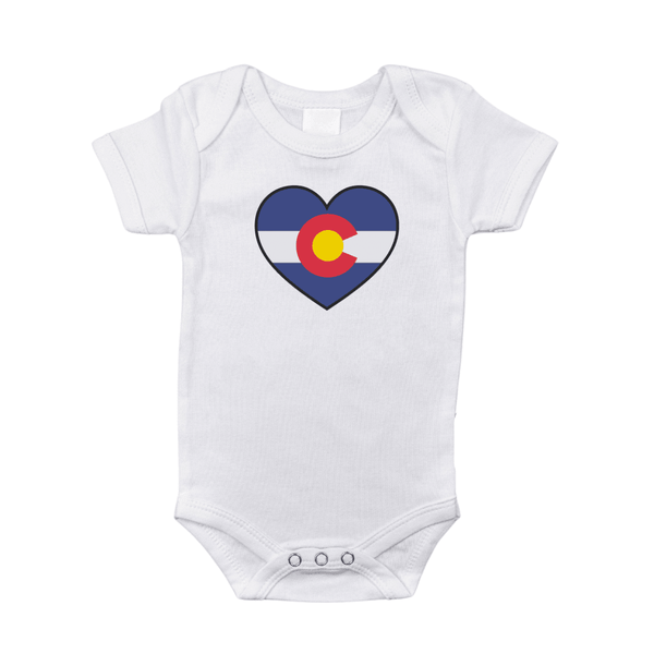 Little Hometown Colorado Baby Onesie