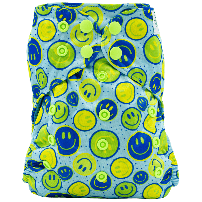 Texas Tushies Colored AWJ - Slim Fit AIO Cloth Diaper