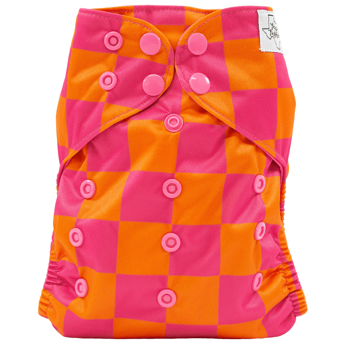 Texas Tushies Colored AWJ - Slim Fit AIO Cloth Diaper