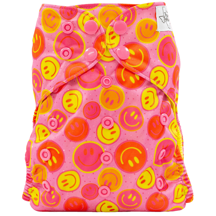 Texas Tushies Colored AWJ - Slim Fit AIO Cloth Diaper