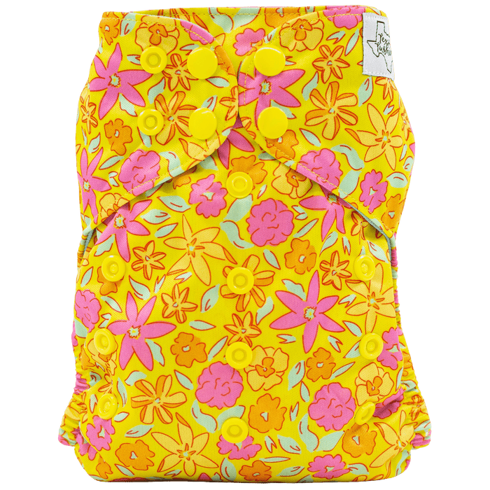 Texas Tushies Colored AWJ - Slim Fit Pocket Cloth Diaper