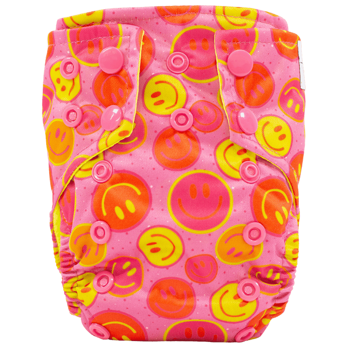 Texas Tushies Colored AWJ - Tiny Tushies Newborn AIO Cloth Diaper