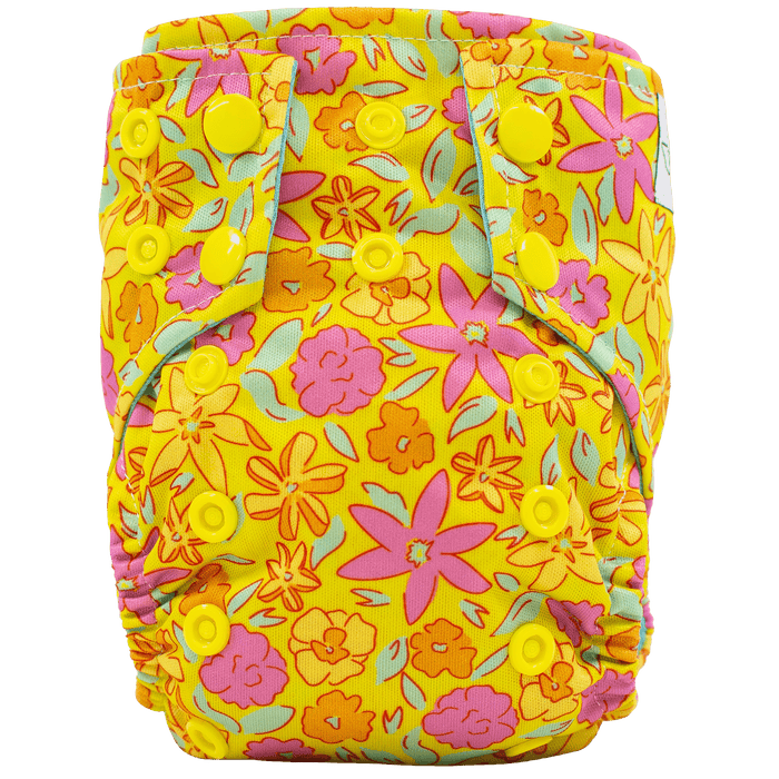 Texas Tushies Colored AWJ - Tiny Tushies Newborn AIO Cloth Diaper