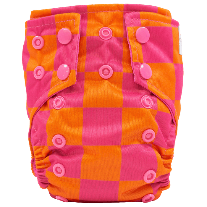 Texas Tushies Colored AWJ - Tiny Tushies Newborn AIO Cloth Diaper