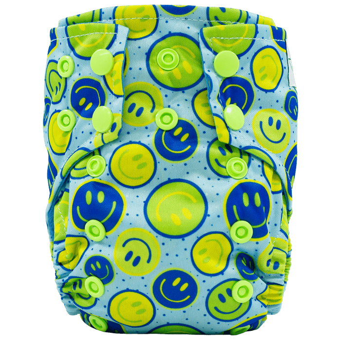 Texas Tushies Colored AWJ - Tiny Tushies Newborn AIO Cloth Diaper