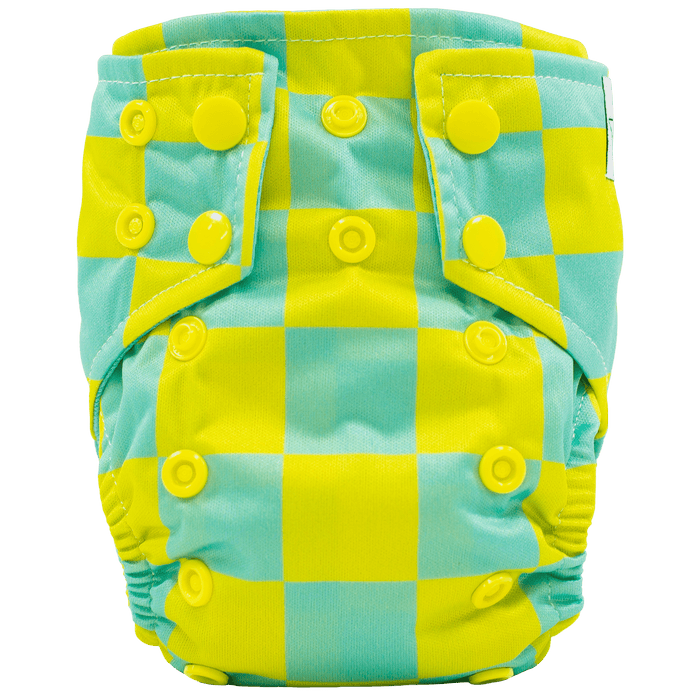 Texas Tushies Colored AWJ - Tiny Tushies Newborn AIO Cloth Diaper