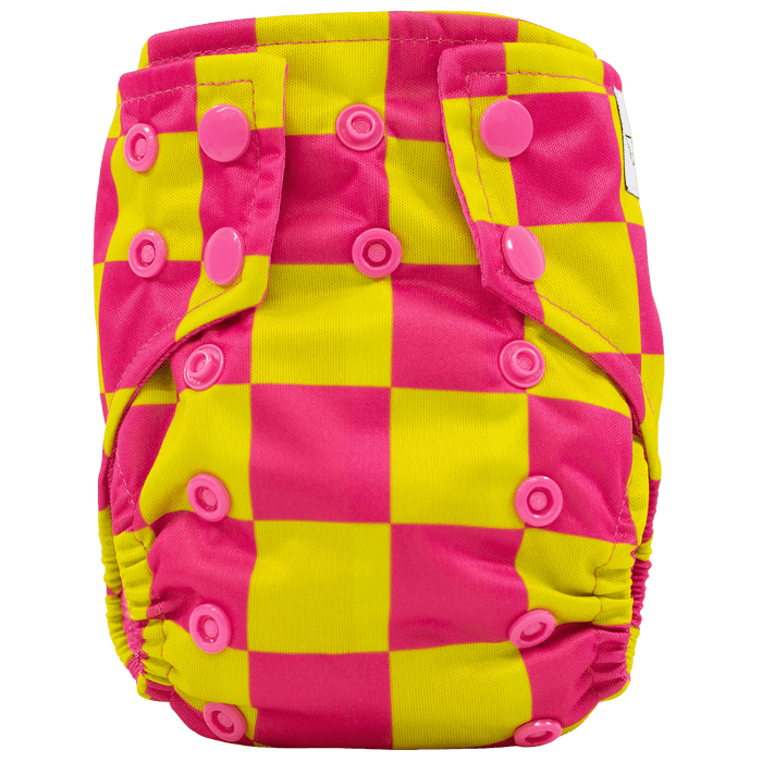 Texas Tushies Colored AWJ - Tiny Tushies Newborn AIO Cloth Diaper