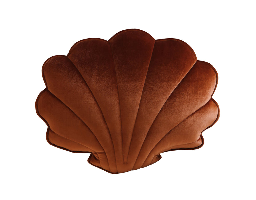 Moi Mili Velvet “Copper Pearl” Shell Pillow