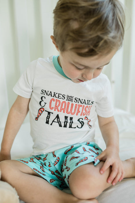 Little Hometown Crawfish Tails Pajamas (Boys)