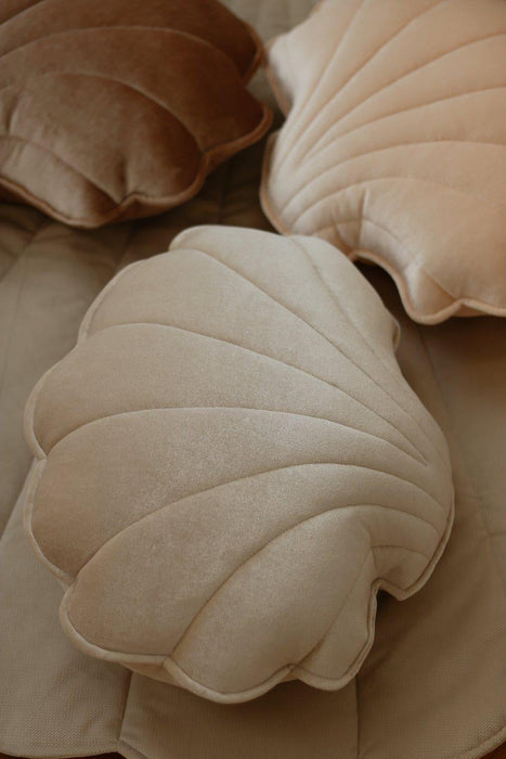 Moi Mili Velvet “Cream Pearl” Shell Pillow