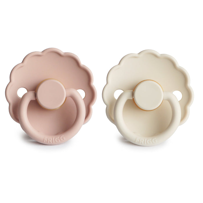 Mushie FRIGG Daisy Natural Rubber Pacifier 2-Pack