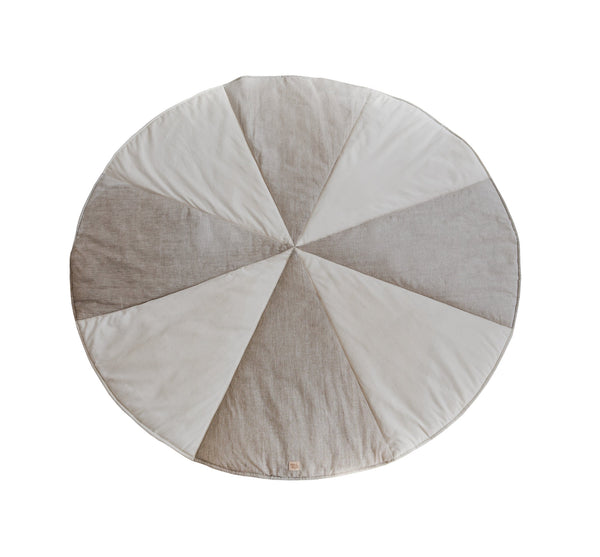 Moi Mili “Cream Candy” Round Patchwork Mat