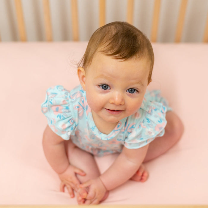 Sweet Bamboo Crib Sheet