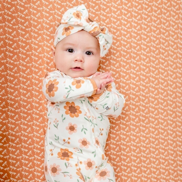 Sweet Bamboo Crib Sheet