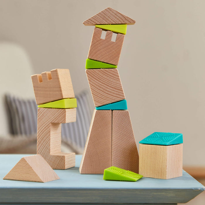 HABA Crooked Towers Wooden Blocks