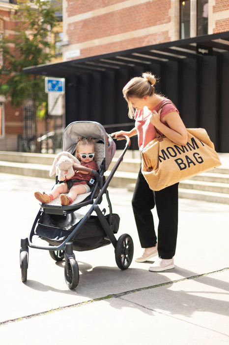 Childhome Teddy Mommy Bag - Brown