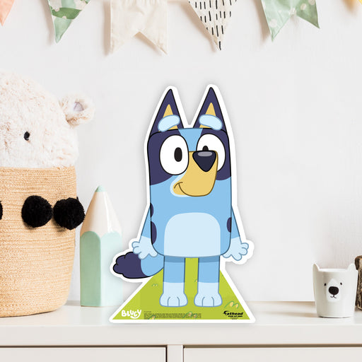 Fathead Bluey: Bluey Mini Cardstock Cutout - Officially Licensed BBC Stand Out