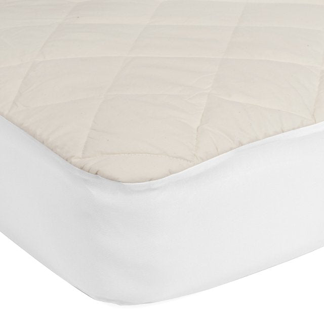 Sealy allergy protection crib mattress 2024 pad cover with organic cotton top