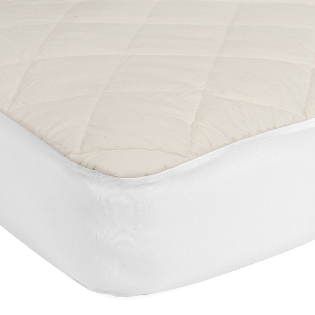 Sealy Quilted Waterproof Mattress Pad with Organic Cotton Top