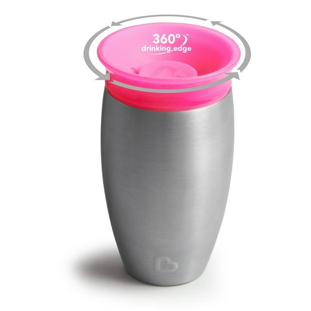 Munchkin Miracle 360° Stainless Steel Sippy Cup - 10oz