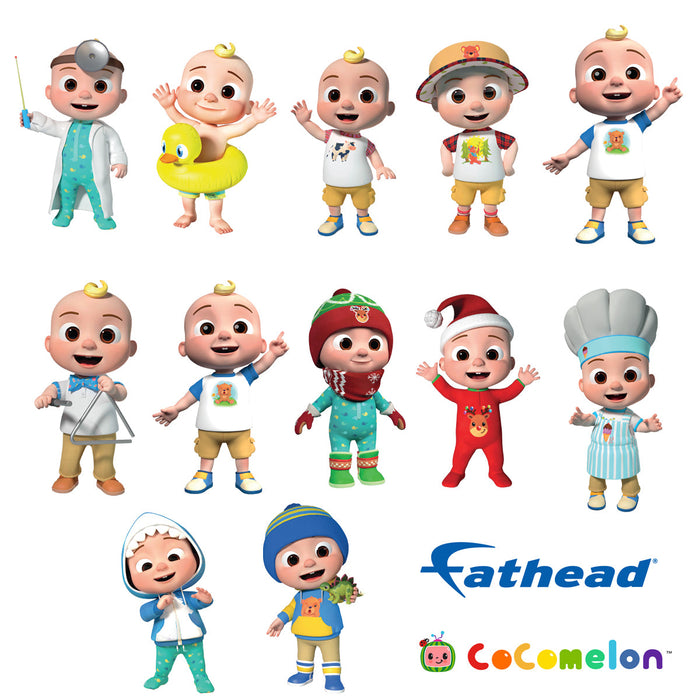 Fathead JJ Collection - Officially Licensed CoComelon Removable Adhesive Decal