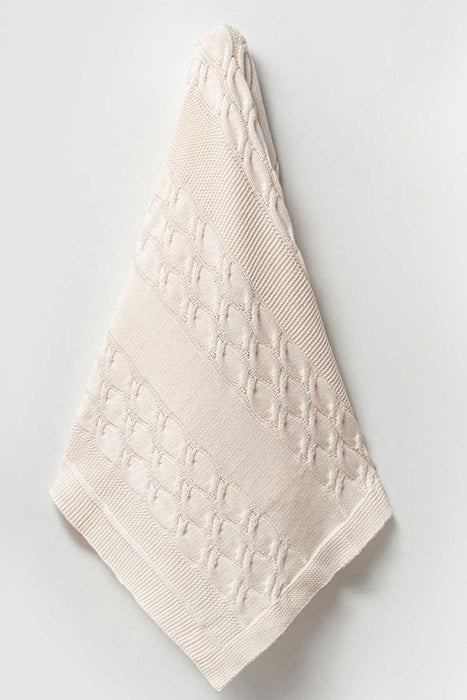 THA Dressing Daniel Cream Newborn Knit Coming Home Set (5 pcs)