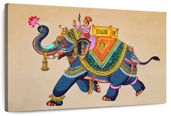 ElephantStock Rajasthani Elephant Wall Art