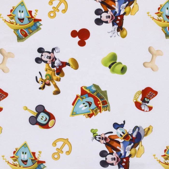 Disney Mickey Mouse Funhouse Crew Preschool Nap Pad Sheet