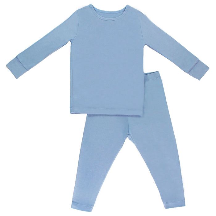 Free Birdees Dried Lavender Long Sleeve Pajama Set (6M-12Y)