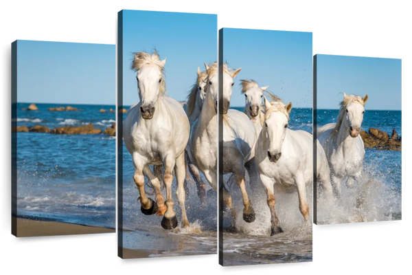 ElephantStock Camargue Horses Wall Art