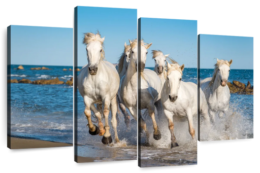 ElephantStock Camargue Horses Wall Art