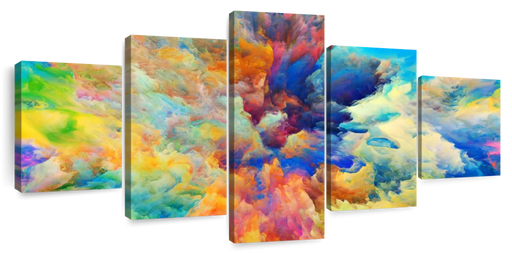 ElephantStock Abstract Clouds Wall Art