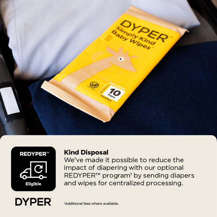 DYPER Travel Baby Wipes
