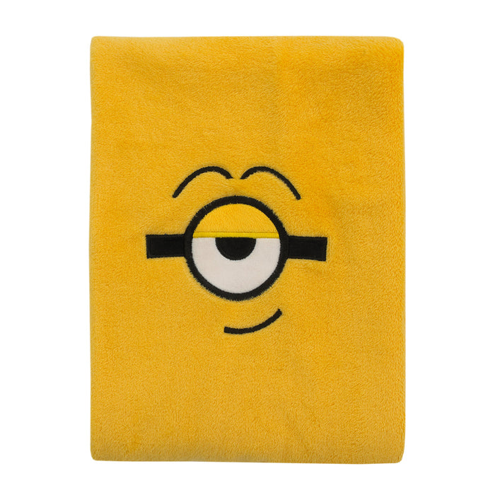 Illumination Lazy Minions Club Character Shaped Toddler Blanket