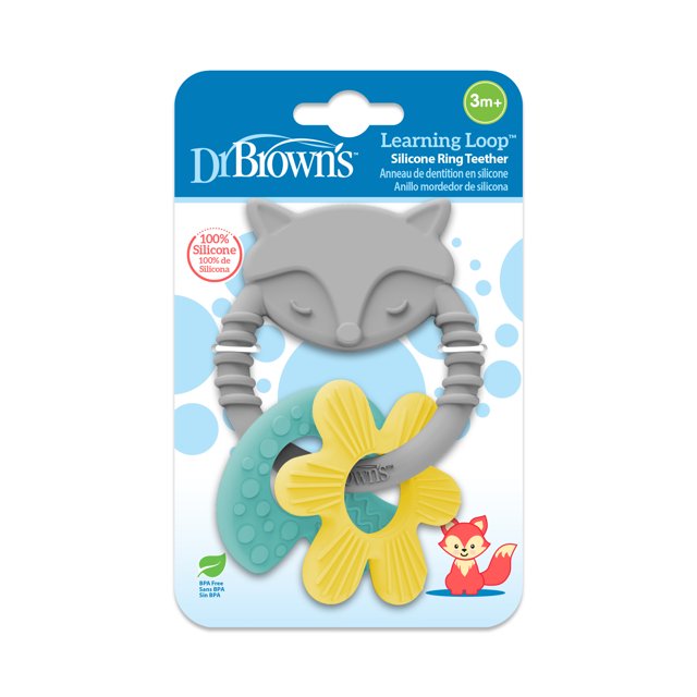 Dr. Brown’s Learning Loop Silicone Fox Teether