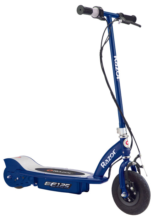 Razor E100 & E125 Kids 24V Electric Battery Powered Toy Scooters, Blue & Purple