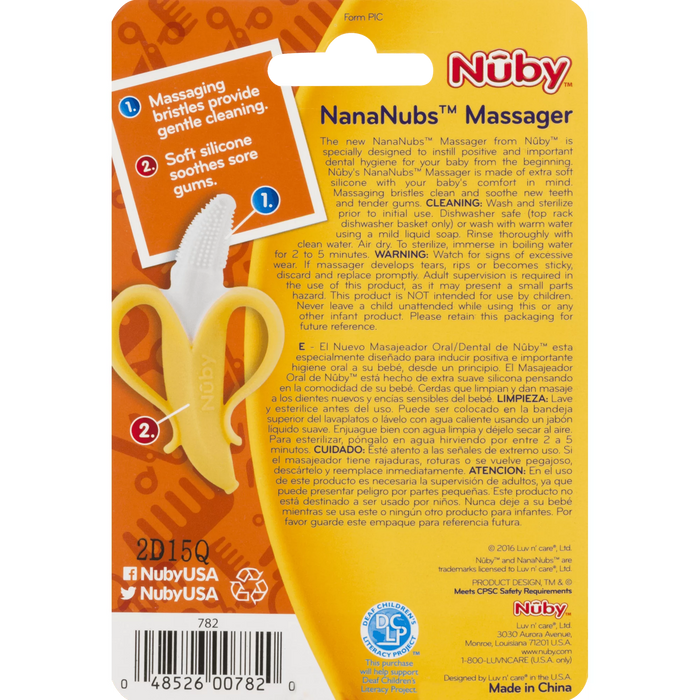 Nuby 360 Nana Nubs Massager