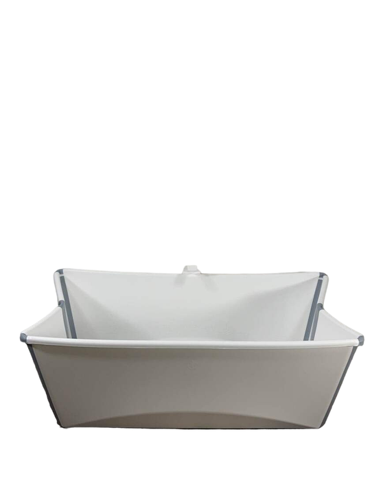 Stokke Flexi Bath Foldable Baby Bathtub, White, Regular (Open Box)