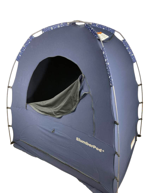 SlumberPod 3.0 Sleep Canopy, Navy with Night Sky Accents (Open Box)